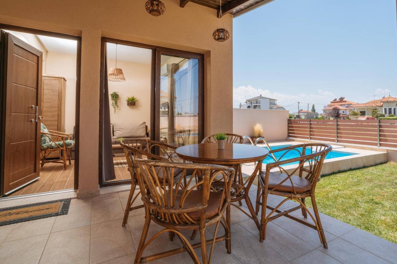 Salve Holiday Houses Paralia Katerinis Bagian luar foto